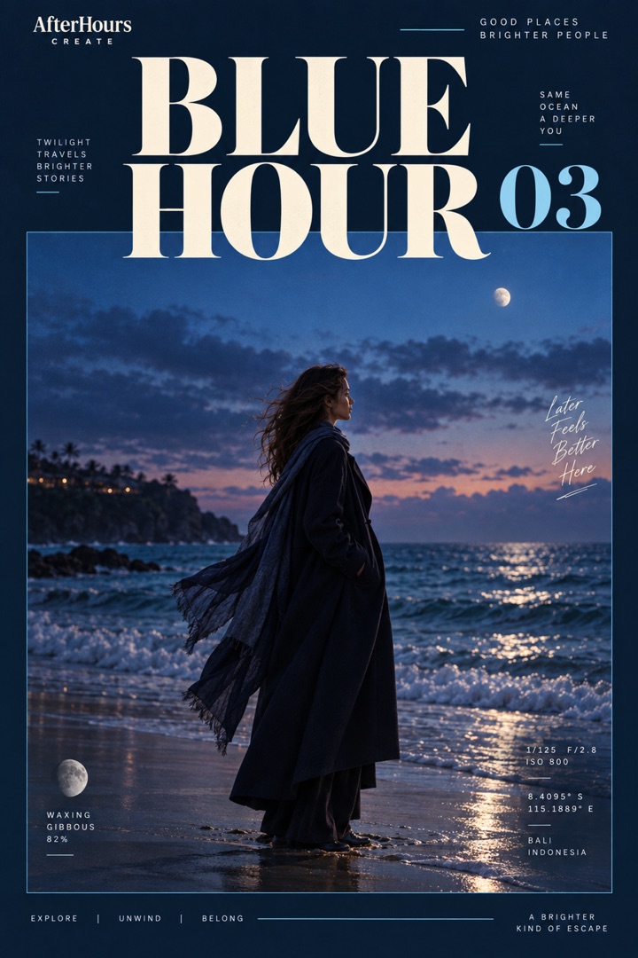 BLUE HOUR template